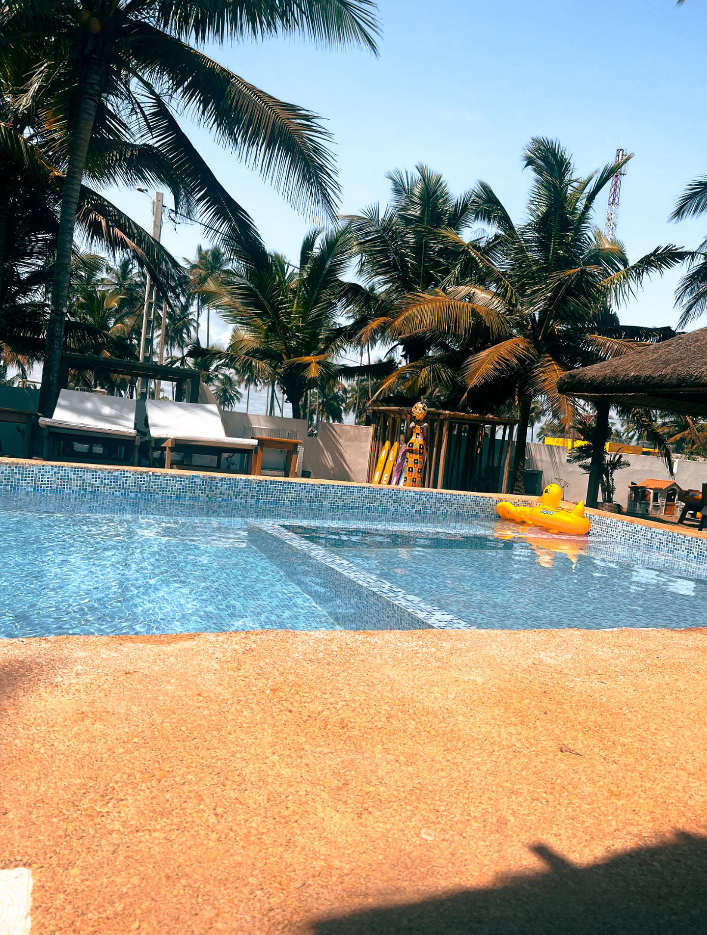 Vue d'ensemble de la piscine